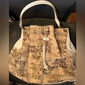 Ruehl No. 925 Logo Canvas Tote Bag